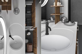 Meubles de salle de bains Modernes 3264