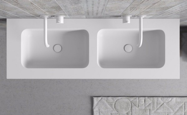double vasque corian® lille